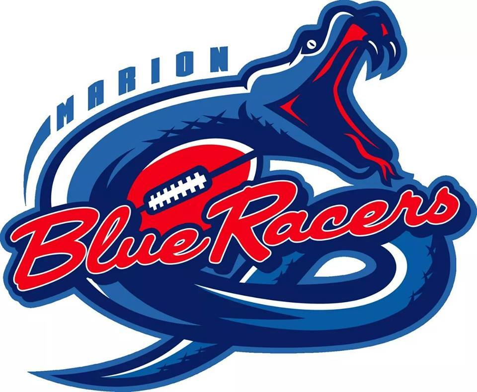 Marion Blue Racers 2015-Pres Primary Logo iron on transfers for clothing